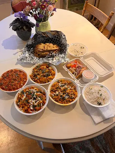 Gobi manchurian Indo-Chinese dish at Singh Sweet Mahal Winnipeg