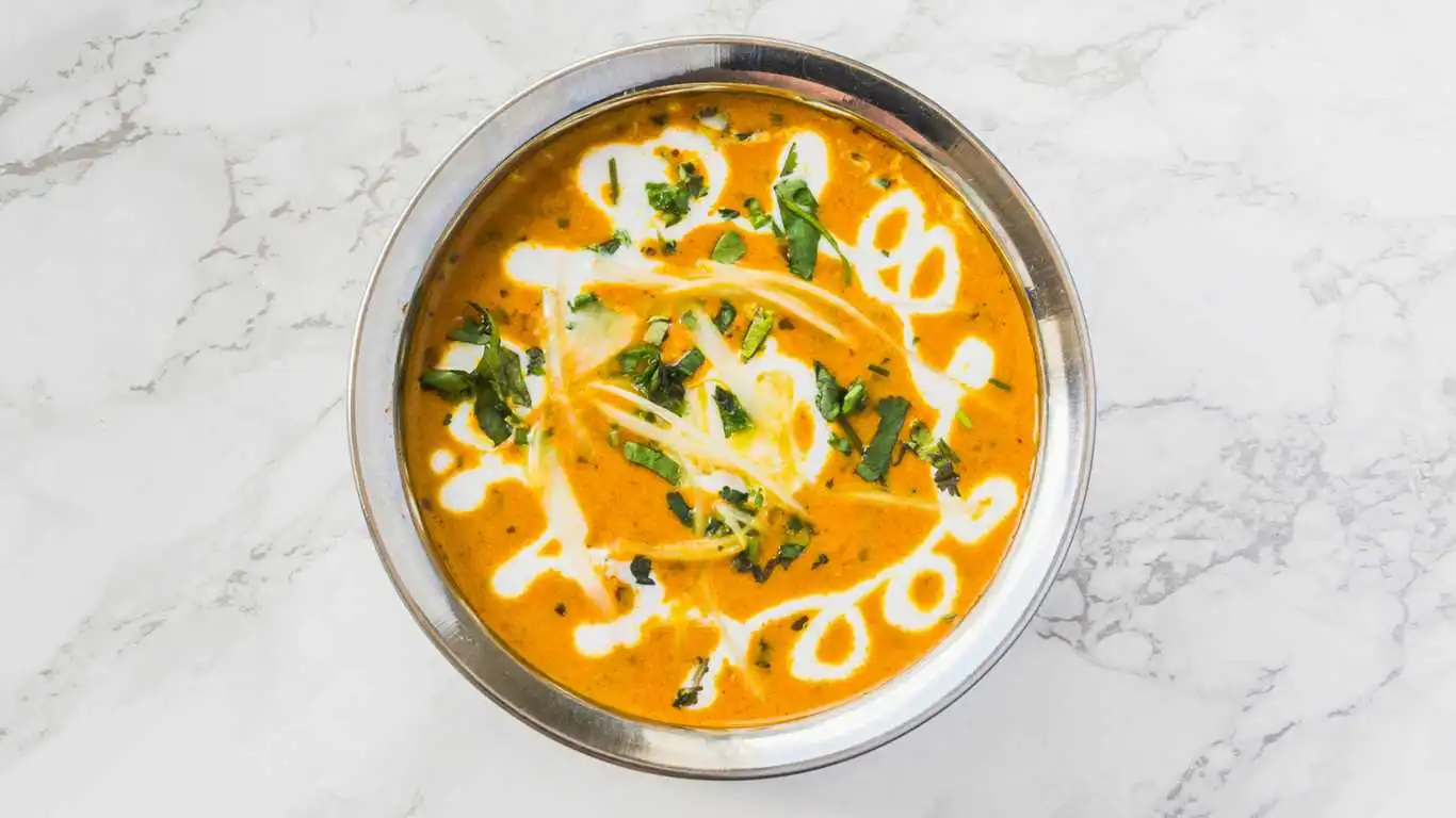 Shahi Paneer — royal paneer curry at Singh Sweet Mahal, Winnipeg